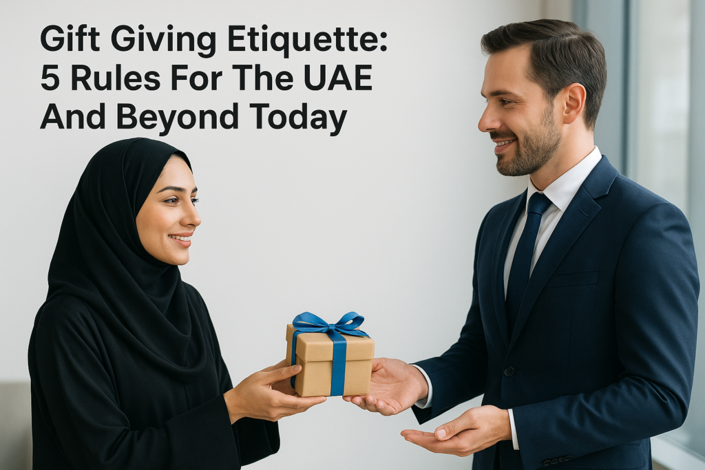 Gift Giving Etiquette: 5 Rules For The UAE And Beyond Today