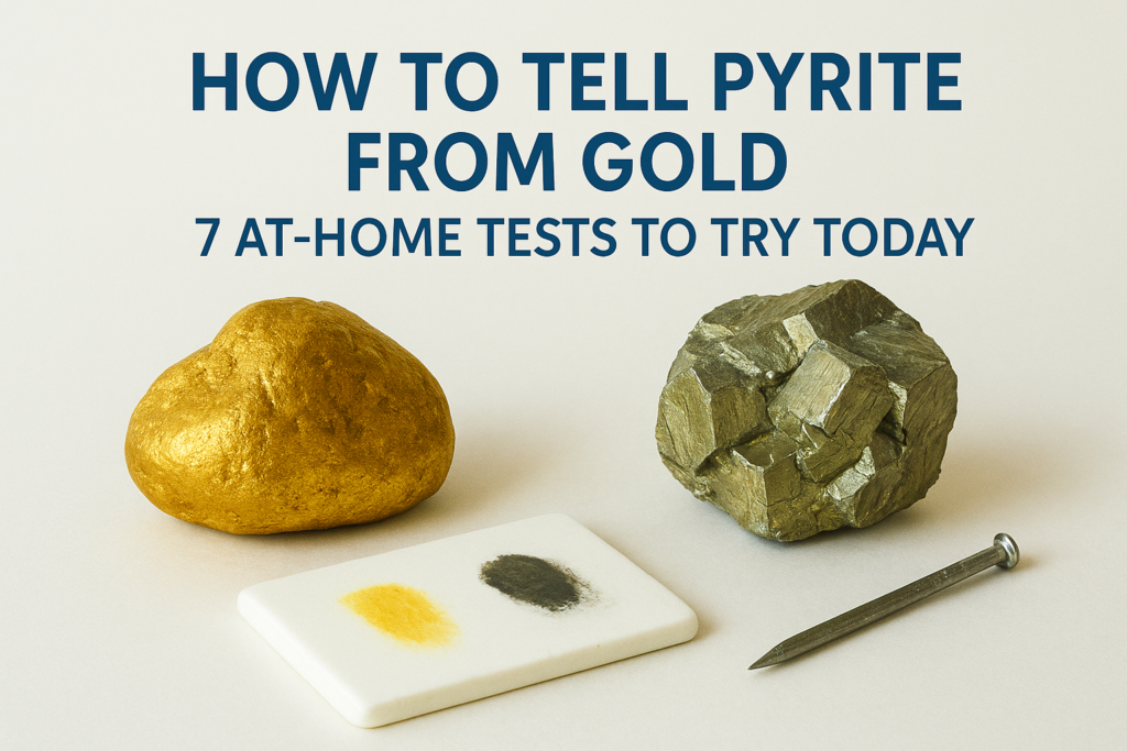 How To Tell Pyrite From Gold: 7 At-Home Tests To Try Today