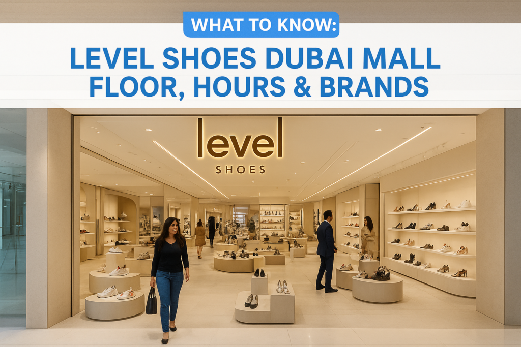 What To Know: Level Shoes Dubai Mall Floor, Hours & Brands