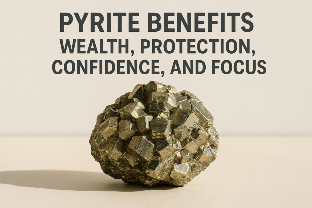 Pyrite Benefits: Wealth, Protection, Confidence, And Focus