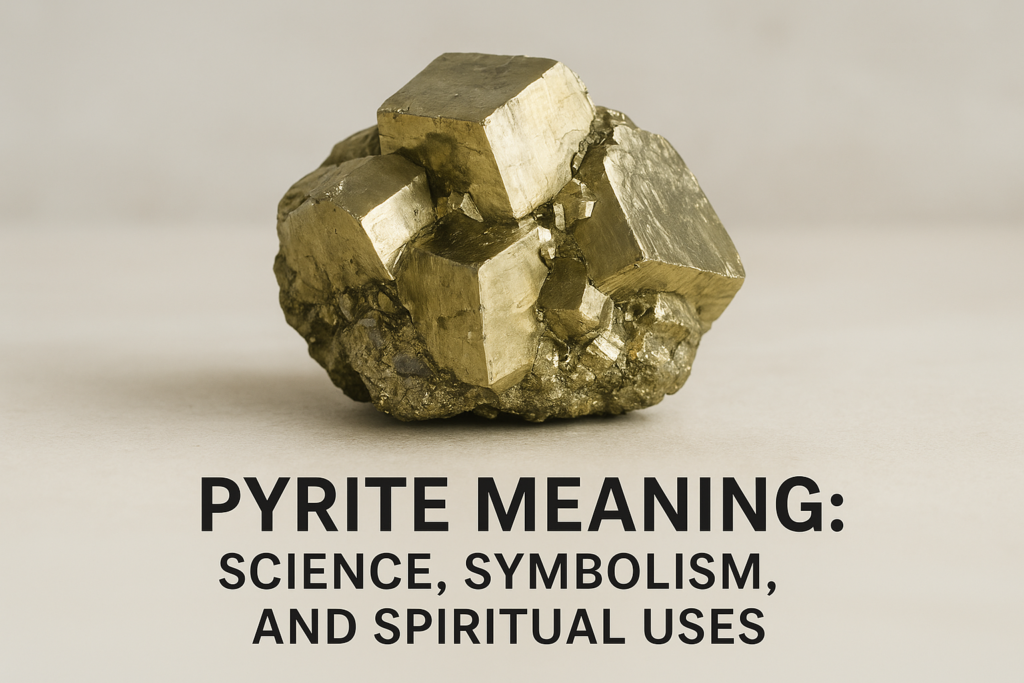 Pyrite Meaning: Science, Symbolism, And Spiritual Uses