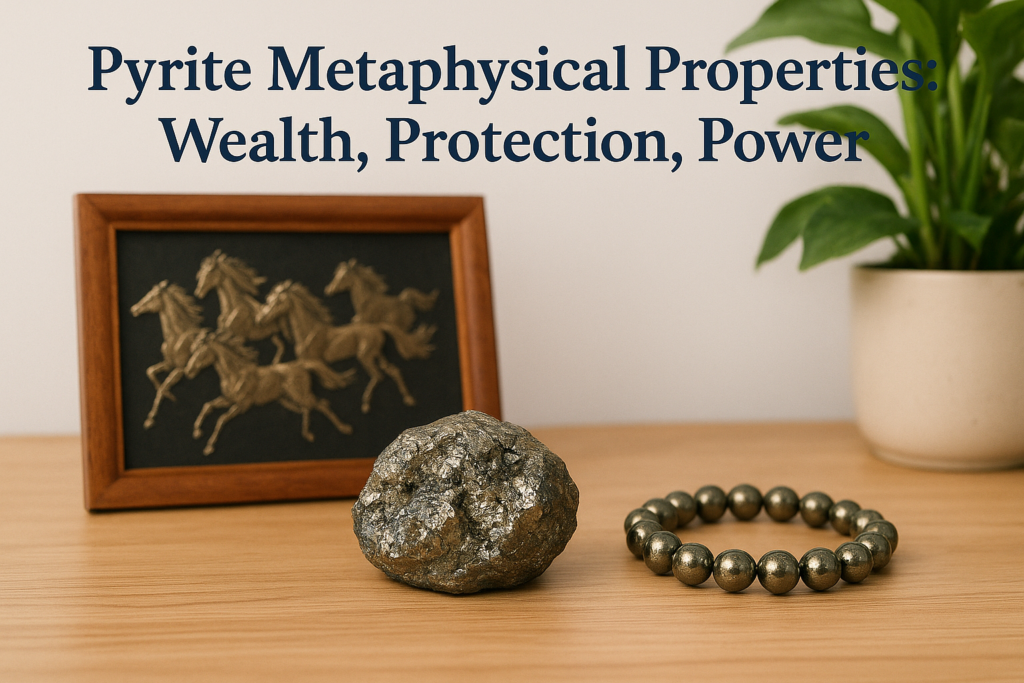 Pyrite Metaphysical Properties: Wealth, Protection, Power