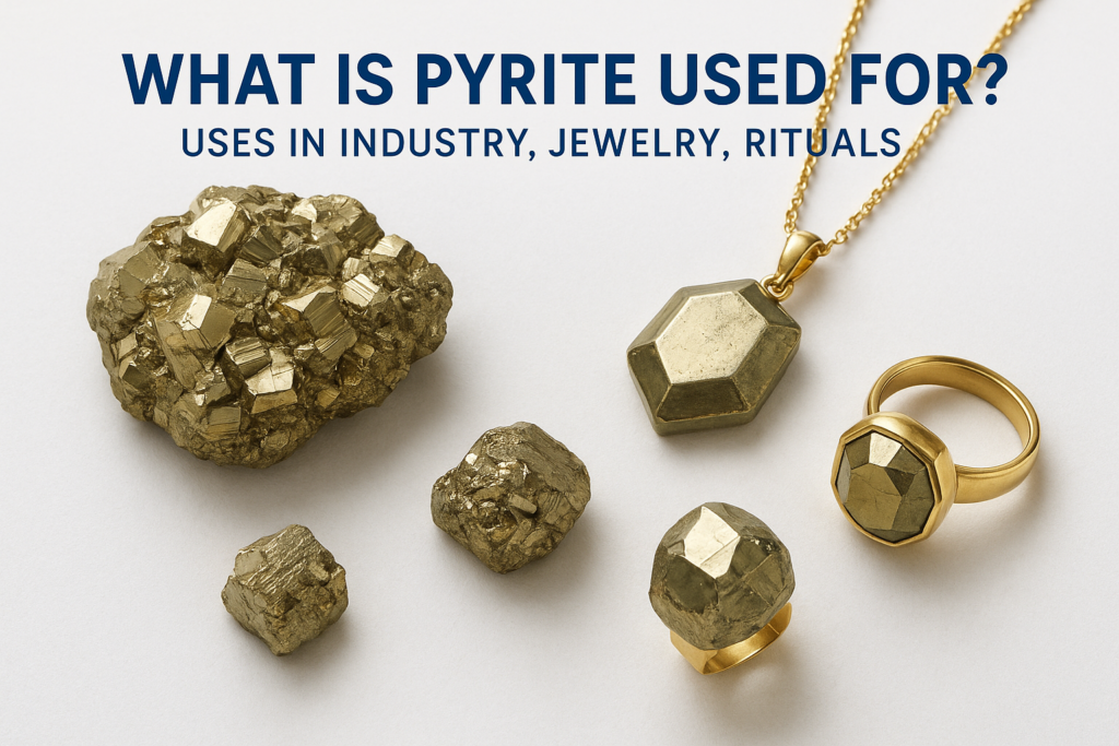 What Is Pyrite Used For? Uses in Industry, Jewelry, Rituals