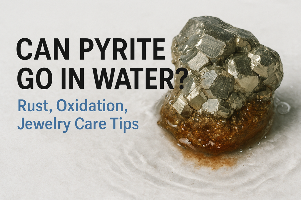 Can Pyrite Go In Water? Rust, Oxidation, Jewelry Care Tips