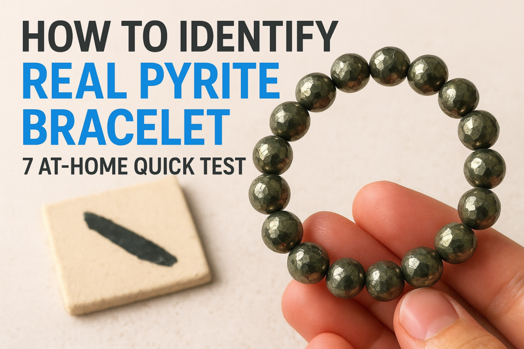 How To Identify Real Pyrite Bracelet: 7 At-Home Quick Tests