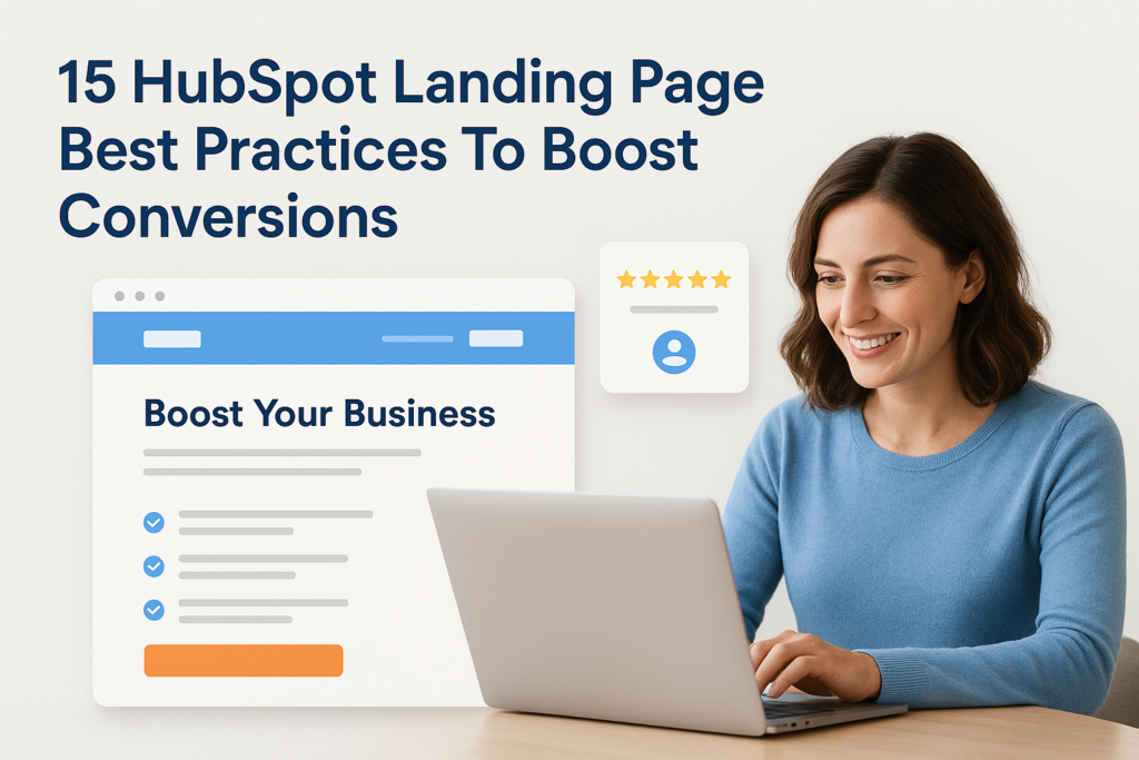 15 HubSpot Landing Page Best Practices To Boost Conversions