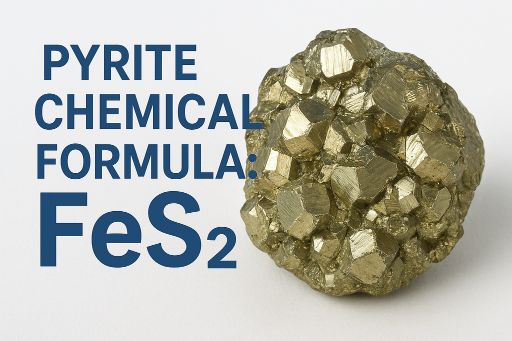 Pyrite Chemical Formula: FeS2, Iron Disulfide Explained