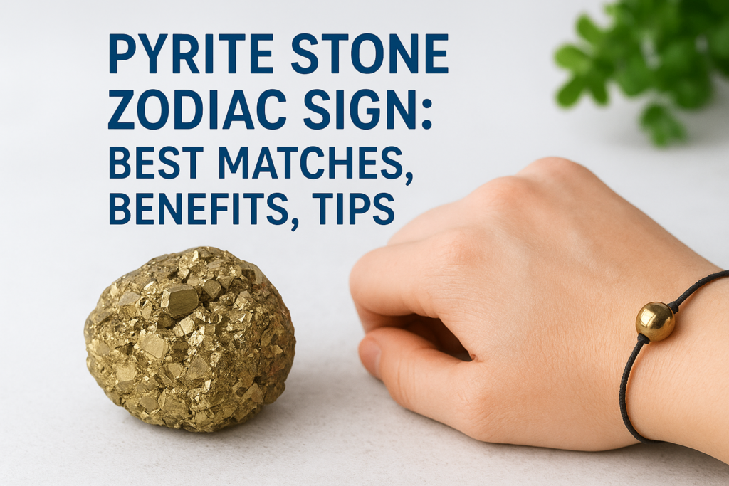 Pyrite Stone Zodiac Sign: Best Matches, Benefits, Tips