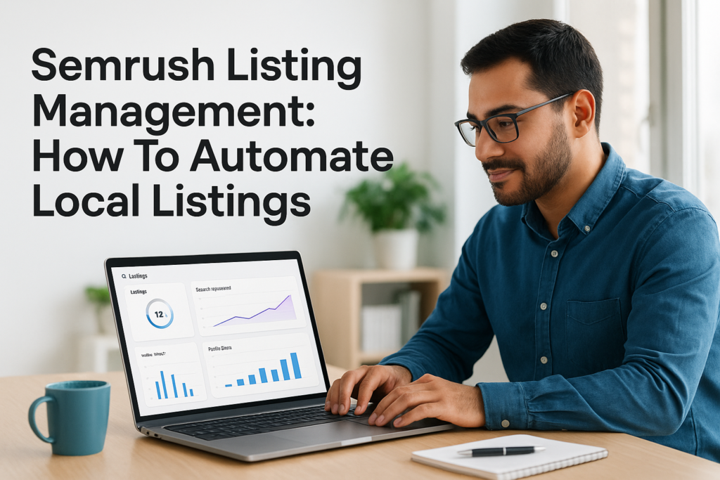 Semrush Listing Management: How To Automate Local Listings